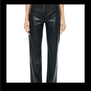 Pistola Black Straight Leg Pants